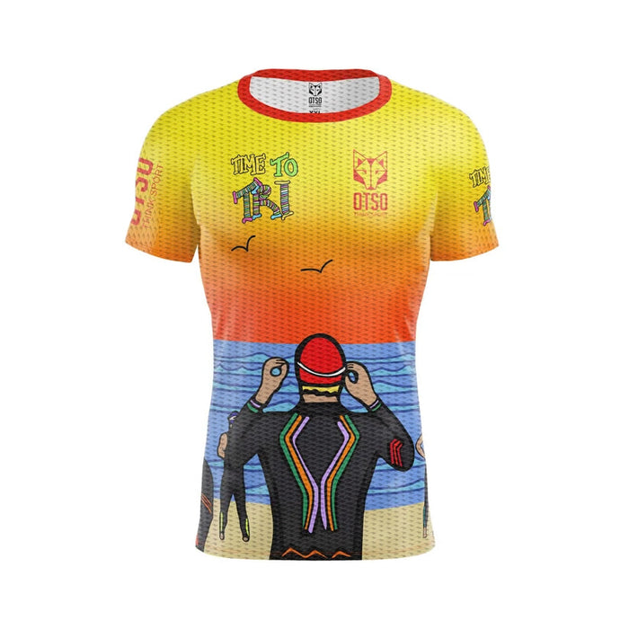 T-Shirt Homme manches courtes - Time to Tri Swim
