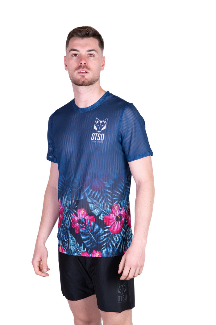 T-Shirt Homme manches courtes - Tropical Dark