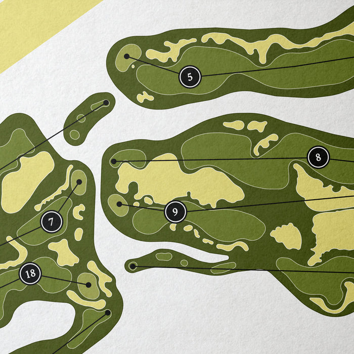 Tara Iti Golf Club | Golf Course Map | Close+Up