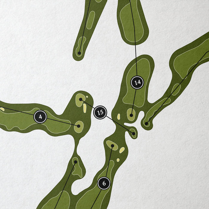 Te Arai Links Golf Club - North Course | Golf Course Map | Close+Up