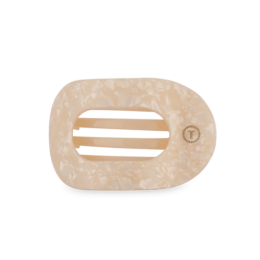 Teleties Medium Flat Round Clip - Soft Surf