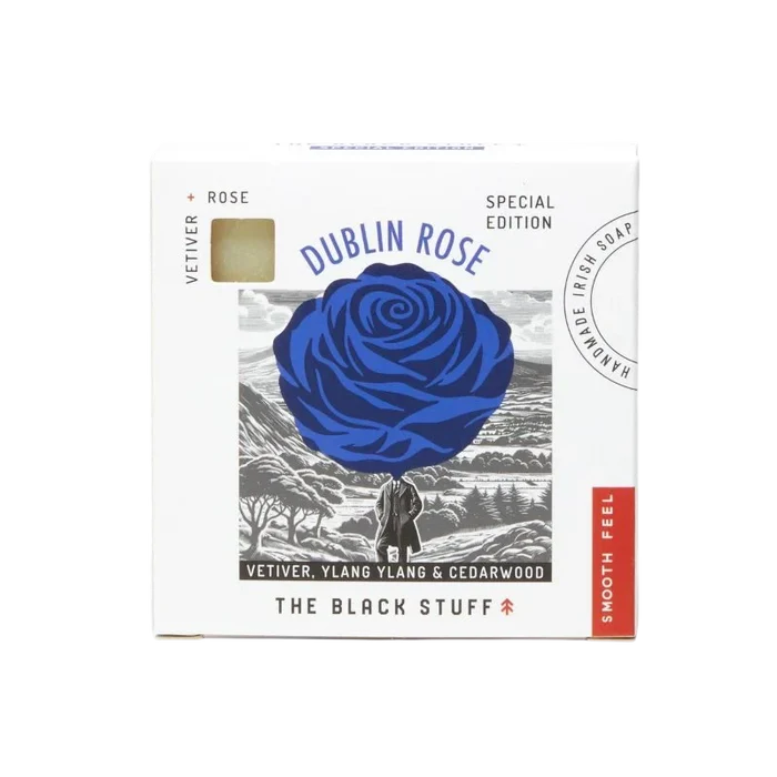 the black stuff dublin rose limited edition natuurlijke zeep