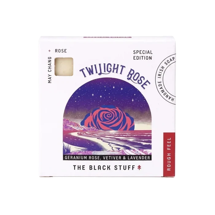 THE BLACK STUFF twilight rose limited edition natuurlijke zeep