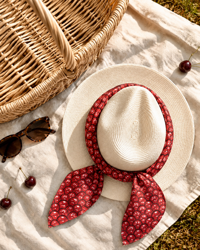 The Chitambala - Red-y, Set, Glow - Bandana