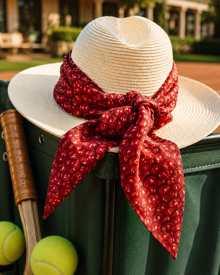 The Chitambala - Red-y, Set, Glow - Bandana