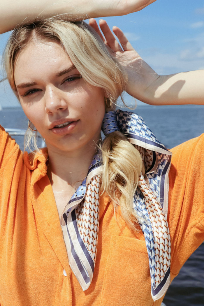 The Coastal Dress - Orange