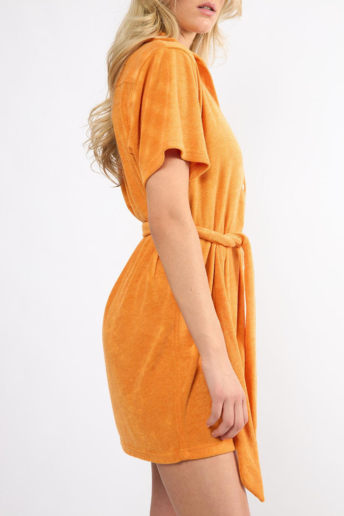 The Coastal Dress - Orange
