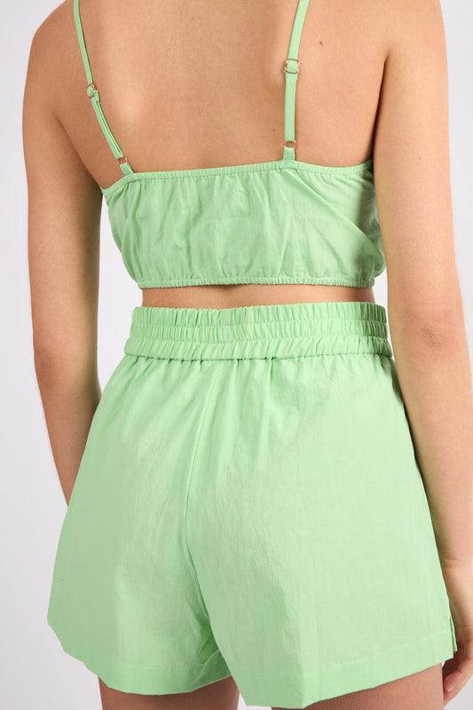 The Everyday Boyfriend Set Shorts - Green