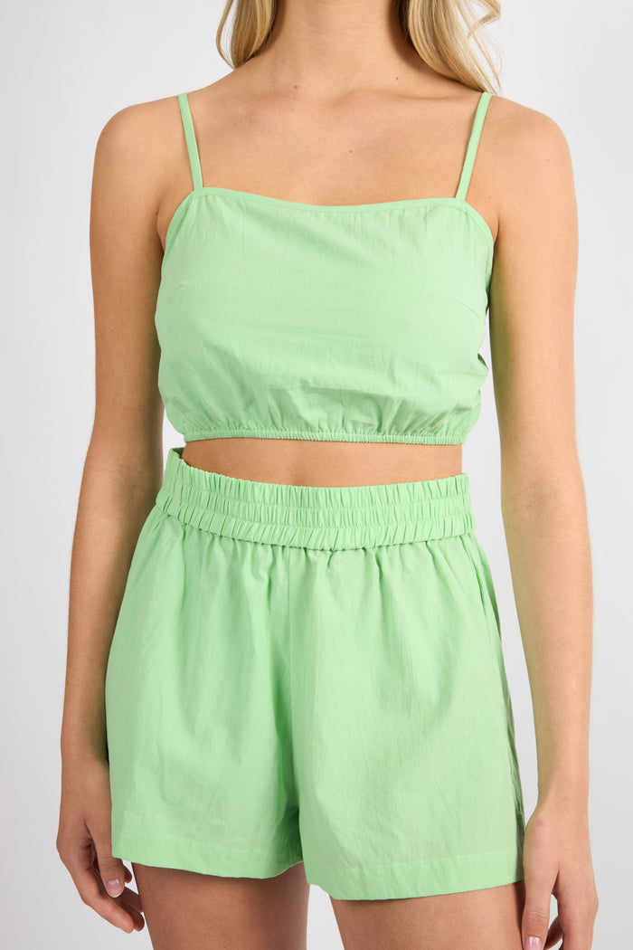 The Everyday Boyfriend Set Shorts - Green