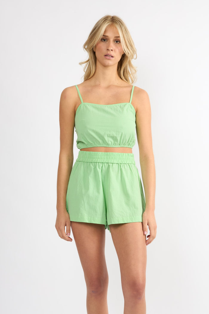 The Everyday Boyfriend Set Shorts - Green