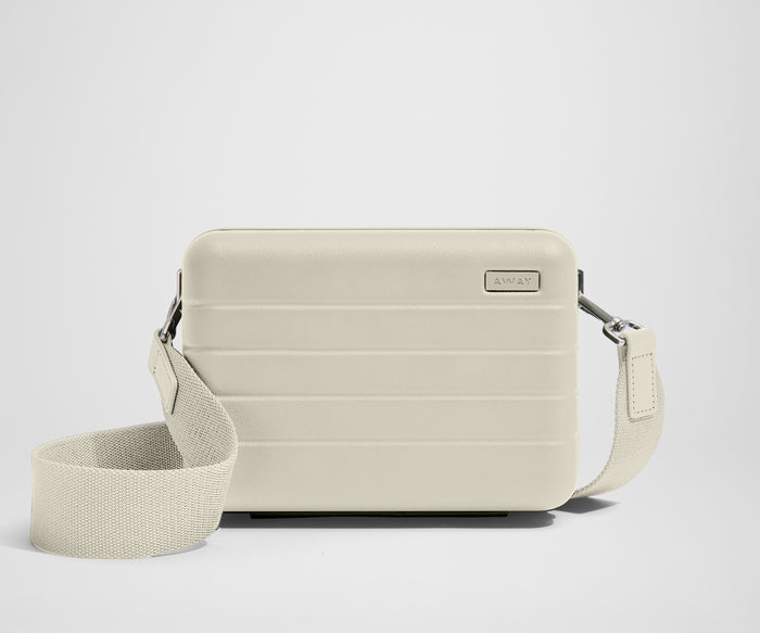 The Mini Crossbody in Salt White