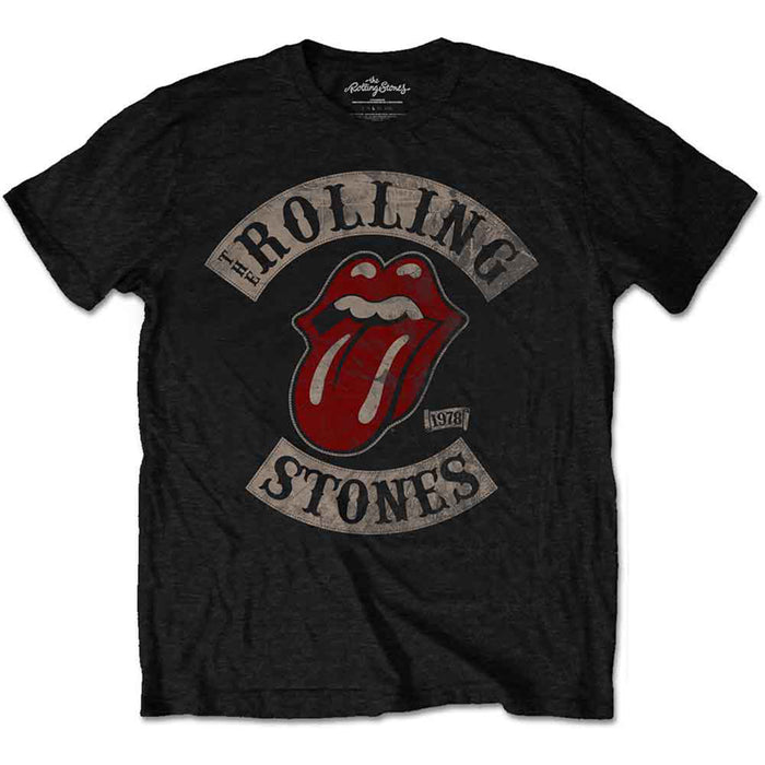 ROLLING STONES, THE - TOUR 1978 - T-Shirt Black