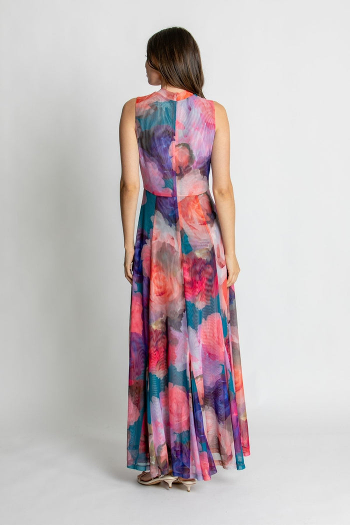 Womens Thea Mesh Dress Multicolor 605ka059