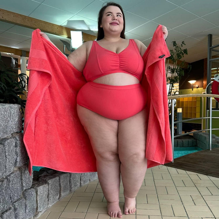 There Can Be Only One Bikini Top - Coral - Snag
