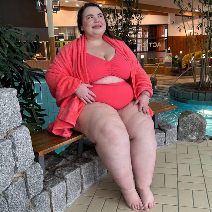 There Can Be Only One Bikini Top - Coral - Snag