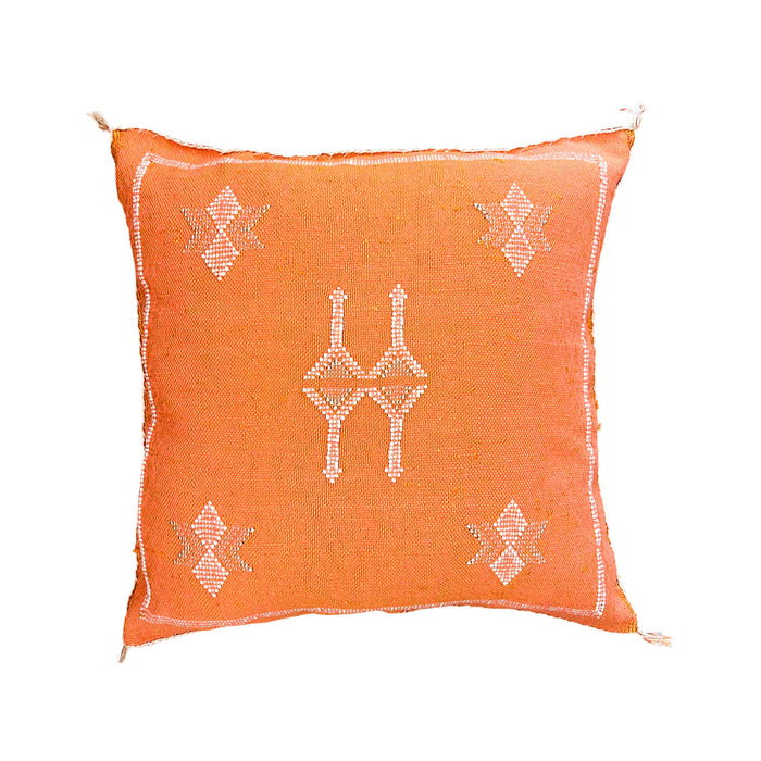Tiger Lily VI Moroccan Sabra Cactus Silk Pillow