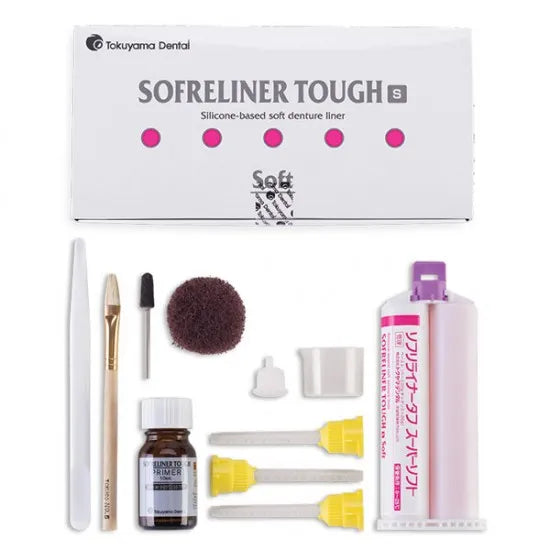 Tokuyama Sofreliner Tough Soft Liner Kit