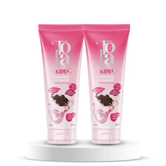 Tola Baby Leave-In Curly Hair - 120 ml (1+1) Offer