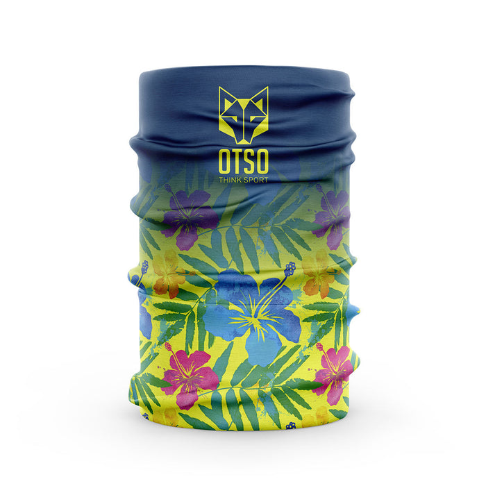 Tour de cou - Floral Blue