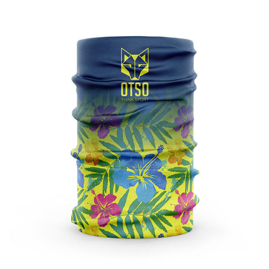 Tour de cou - Floral Blue