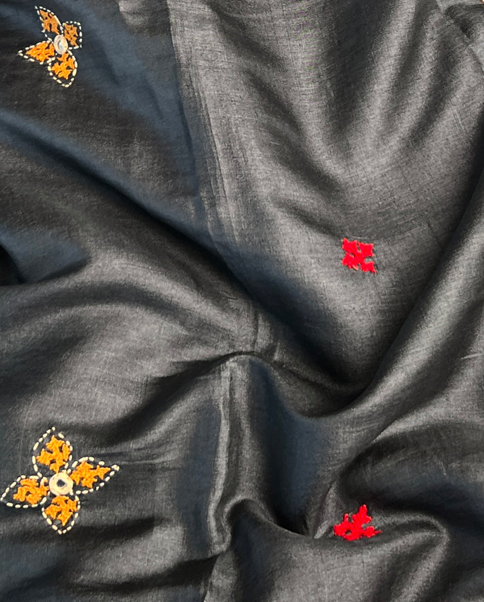 Tushara tussar saree