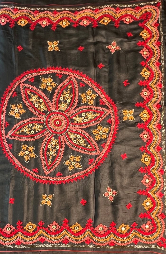 Tushara tussar saree