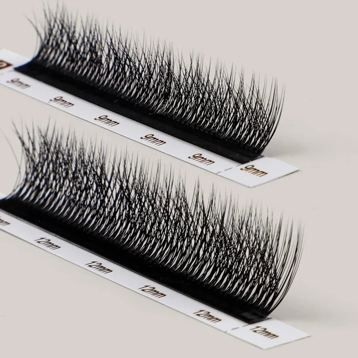 U-Curl Camellia Lash Extensions | UJ UB UC UD Fluffy Volume| Swaniya Lashes