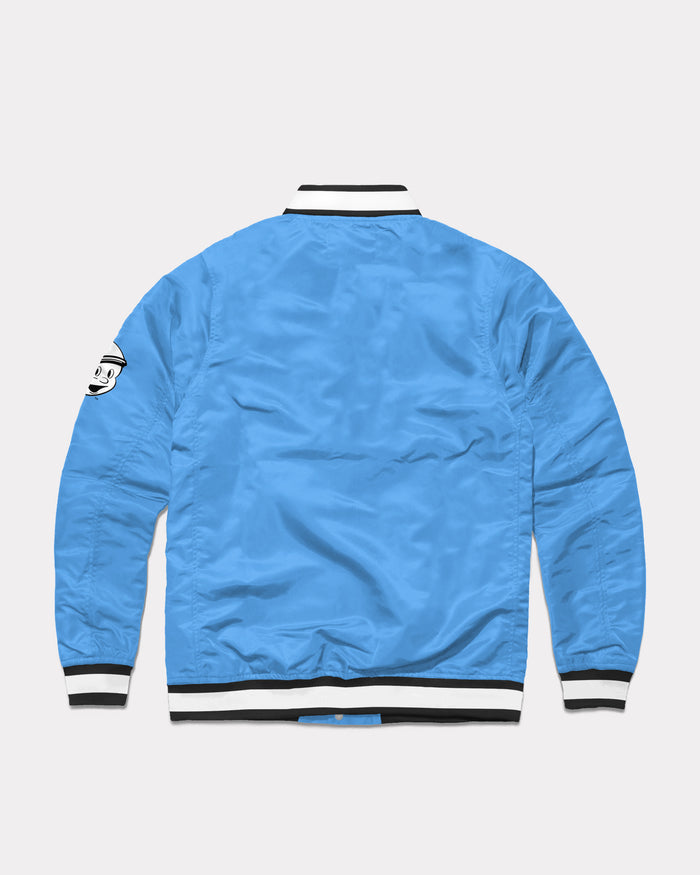 Electric Blue UCF Citronauts Vintage Varsity Jacket Back