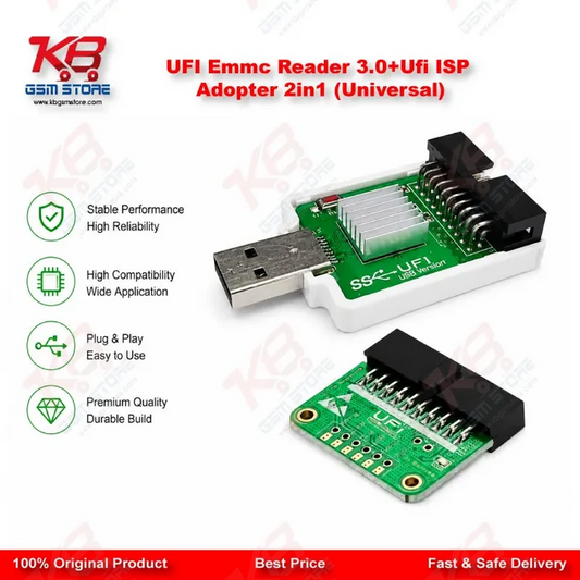 UFI Emmc Reader 3.0+Ufi ISP Adopter 2in1 (Universal)