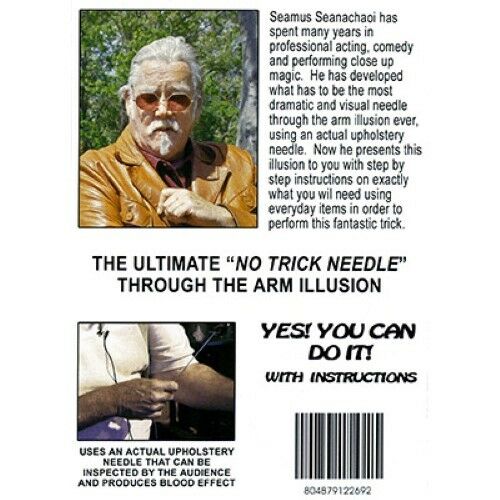 Ultimate No Trick Needle Through Arm Illusion Digital Download