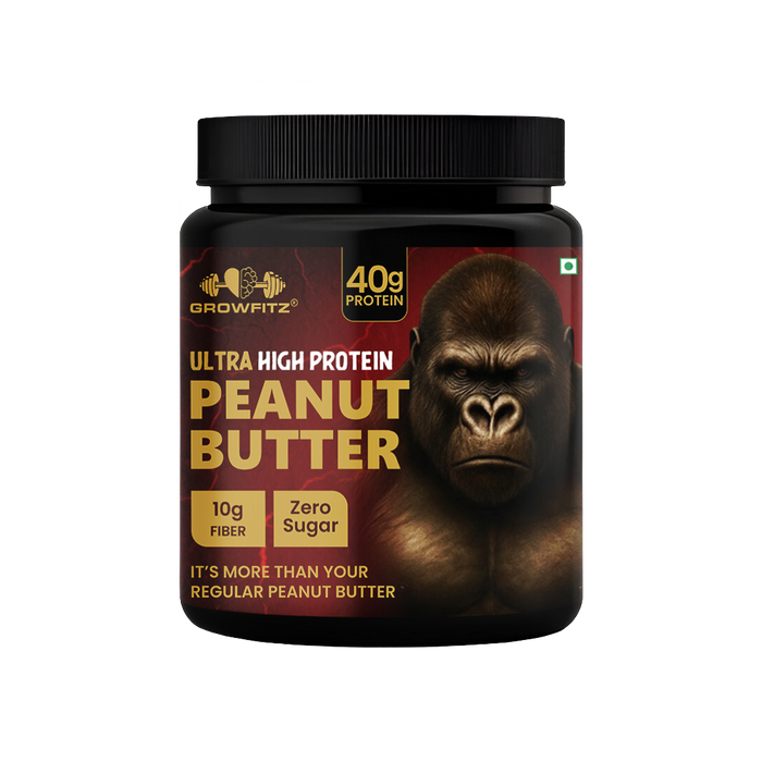 Ultra High Protein Natural Peanut Butter | 40g Protein | 800 Gram