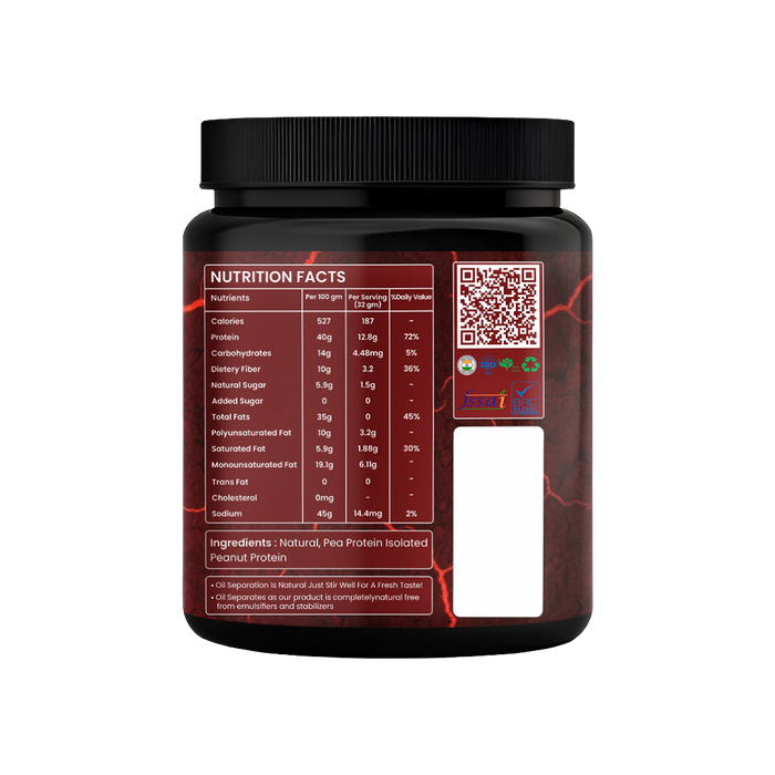 Ultra High Protein Peanut Butter with Honey from Natural Wild Forests | Combo | 900gm
