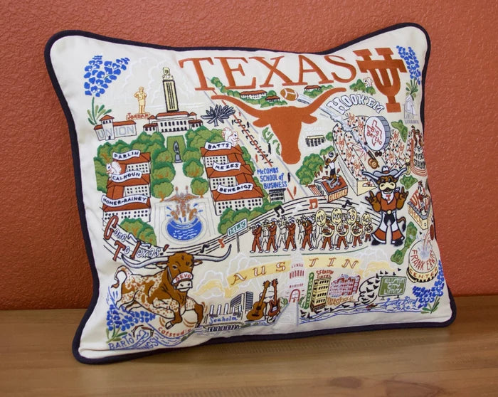 University of Texas Collegiate Pillow