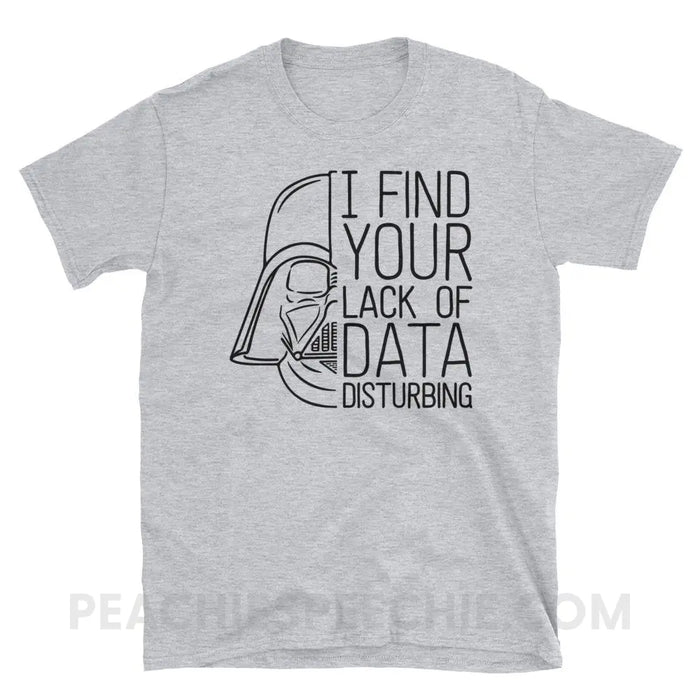 Vader Classic Tee - Sport Grey / S - T-Shirts & Tops peachiespeechie.com