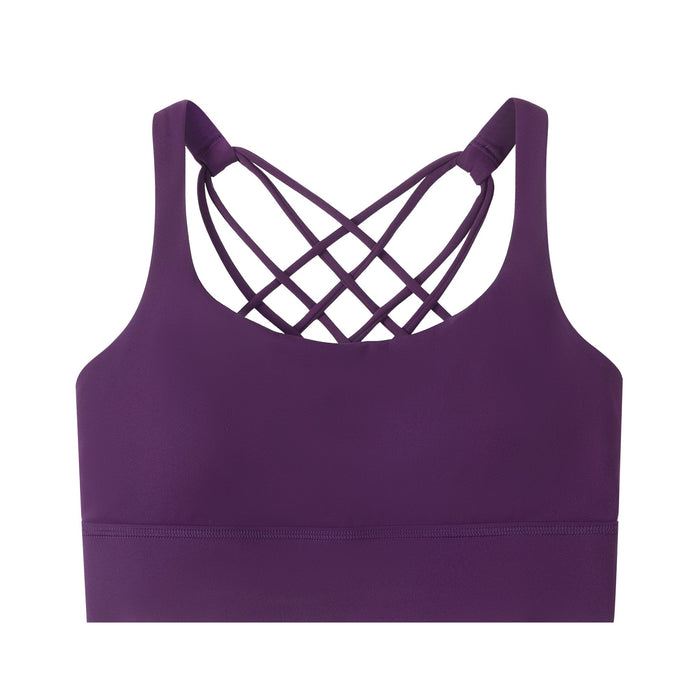 Valerie Sports Bra - Purple Disco