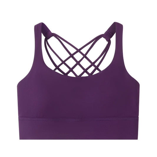 Valerie Sports Bra - Purple Disco