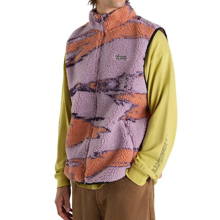 Vans Slip Stream Sherpa Weste Fliederfarben
