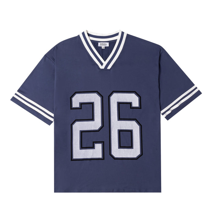 Varsity Tee - Blue Pop
