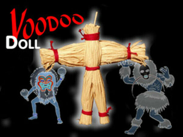 Voodoo Doll - Straw Doll Rises and Falls on Your Hand - Spooky Close-up Magic!