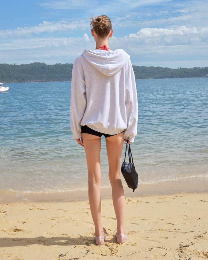Waffle Hoodie Zip-up Setup