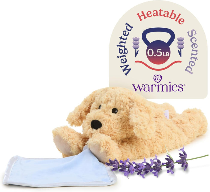Warmies Golden Dog Plush