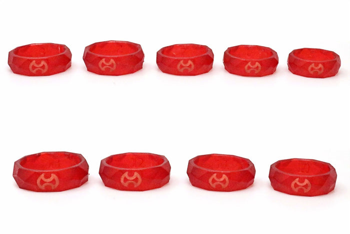 Warrior FFXIV Ring Glow in the Dark Soul Crystal/WAR Job Stone Final Fantasy XIV FF14 - LootCaveCo