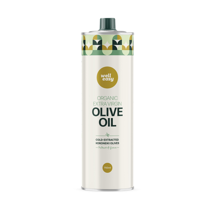 WellEasy Organic Extra Virgin Olive Oil 750ml