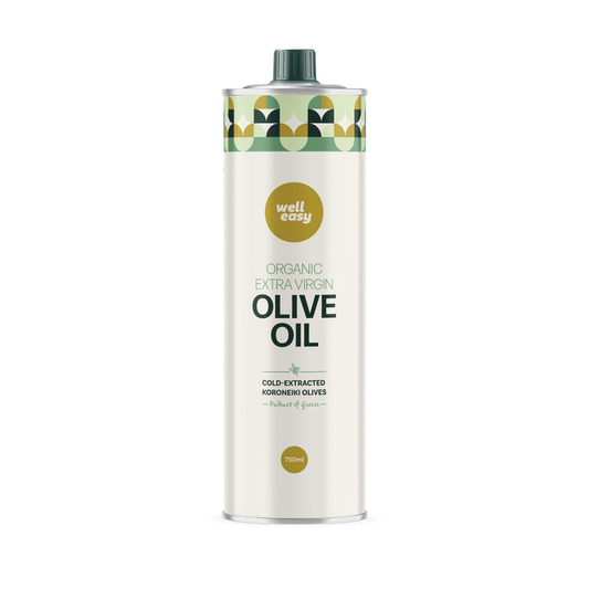 WellEasy Organic Extra Virgin Olive Oil 750ml