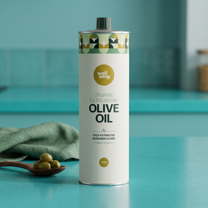 WellEasy Organic Extra Virgin Olive Oil 750ml