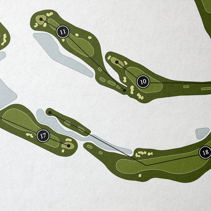 Wellen Park Golf & Country Club | Golf Course Map | Close Up
