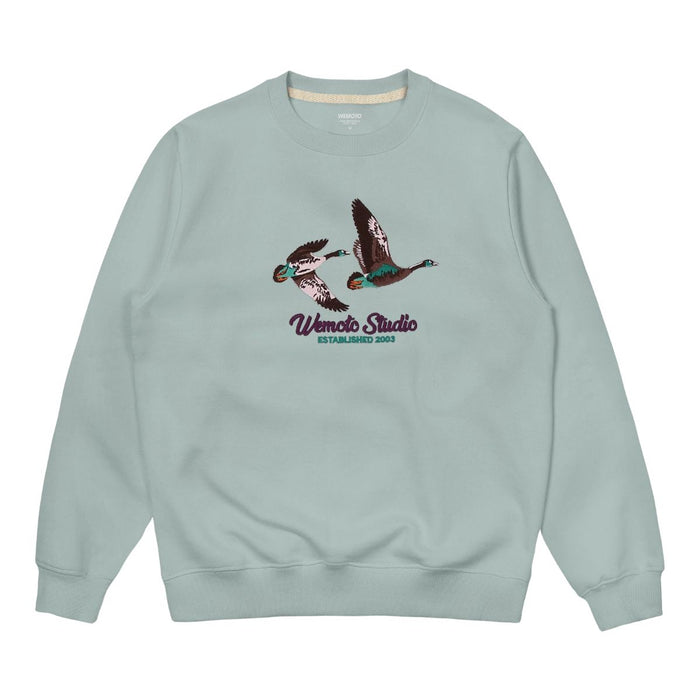 Wemoto Goose Crewneck Pistacchio