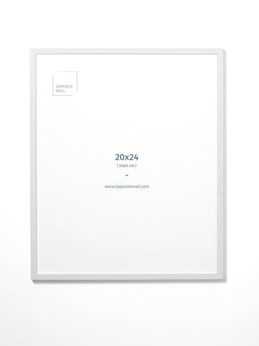 White Oak Frame, 20x24 in | 51x61 cm