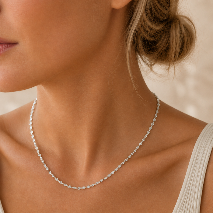 Wolff - Sunny Chain Necklace - Sølv