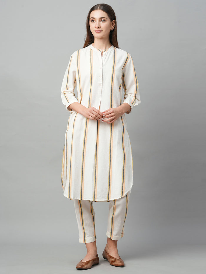 Women's Cotton Linen Regular Fit Pant Natural